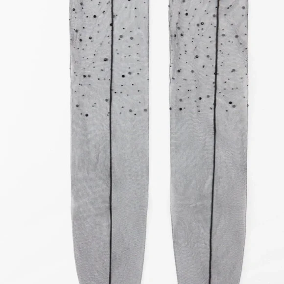 SHIMMERY TULLE SOCKS - Picture 2 of 3